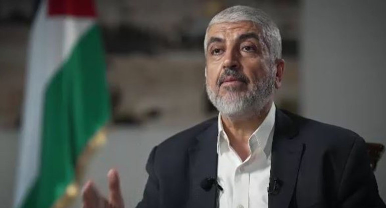 Khaled Meshaal, líder de Hamas.