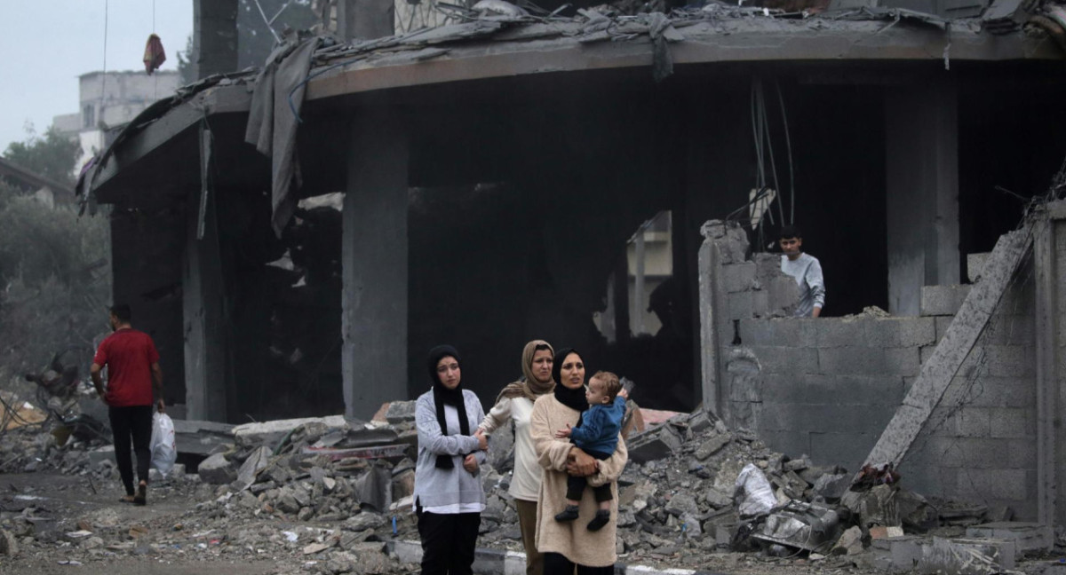 Guerra en Gaza. Foto: EFE