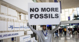 Protestas en la COP28. Foto: EFE.