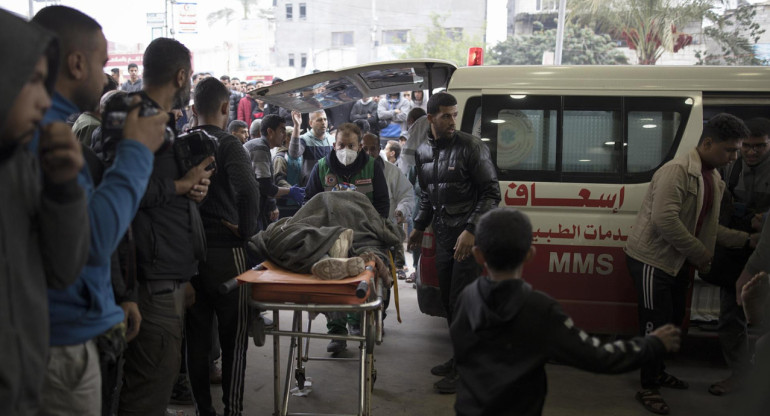 Hospital Khan Yunis en Gaza. Foto: Reuters.