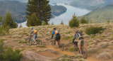 Villa Pehuenia es un destino ideal para quienes buscan realizar trekking o mountain bike. Foto: villapehuenia.org