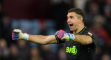 Dibu Martínez, Aston Villa vs Manchester City. Foto: Reuters