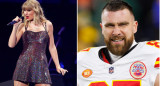 Taylor Swift y Travis Kelce. Fotos: Reuters.