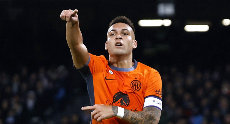 Lautaro Martínez renovará su contrato con Inter de Milán. Foto: Reuters.