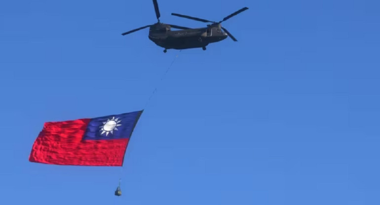 Taiwán detectó un globo espía de China. Foto: Reuters
