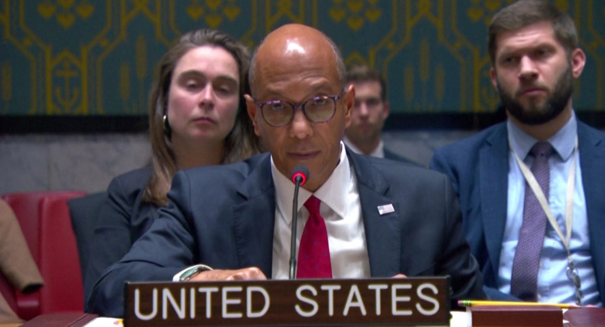 Robert Wood, representante adjunto estadounidense en la ONU. Foto: captura de video