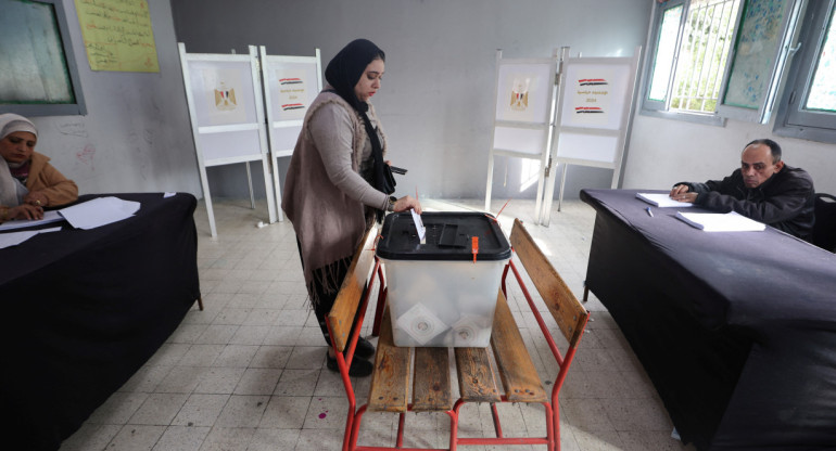 Elecciones presidenciales de Egipto en El Cairo. Reuters