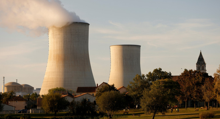 Planta nuclear. Foto: Reuters.