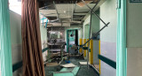Ataque contra hospital en Gaza. Foto: Reuters