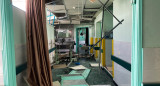 Ataque contra hospital en Gaza. Foto: Reuters