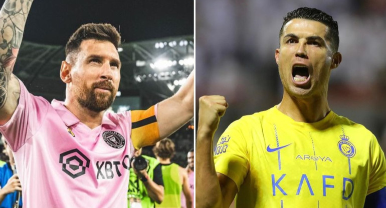 Lionel Messi y Cristiano Ronaldo volverán a enfrentarse. Fotos: Instagram