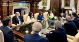 Milei encabezó su segunda reunión de Gabinete. Foto: NA