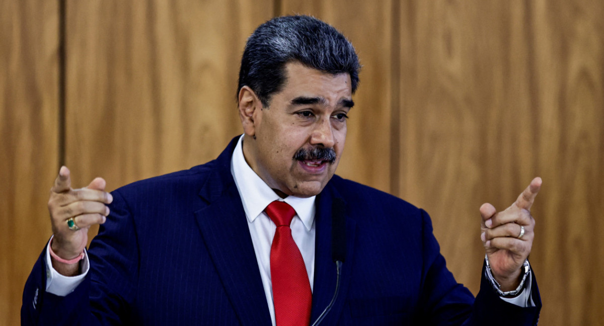 Maduro confirmó que se reunirá con su homólogo guyanés este jueves para hablar sobre la disputa territorial. Reuters