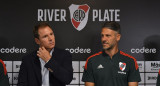 Jorge Brito y Martín Demichelis en River.