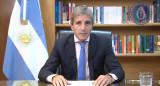 Anuncios económicos de Luis Caputo. Video: Captura de video.