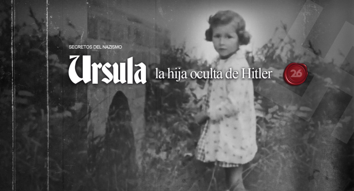 Úrsula, la hija oculta de Hitler. Foto: Canal 26.