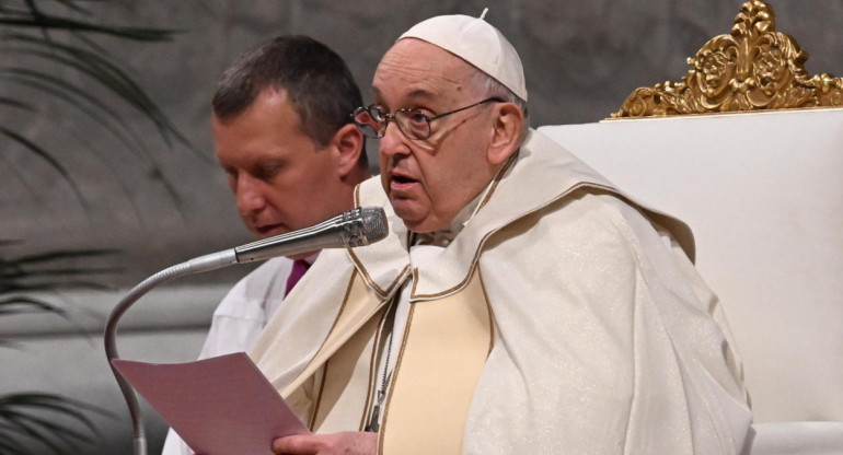 El Papa Francisco preside una Misa para la Santísima Virgen María de Guadalupe. EFE