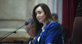 Victoria Villarruel en el Senado. Foto: NA