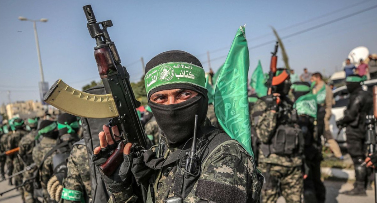 Grupo Hamás. Foto: EFE