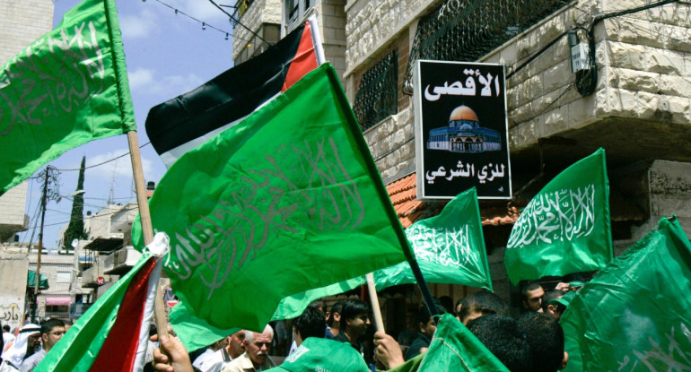 Marchas en apoyo a Hamás en Gaza.