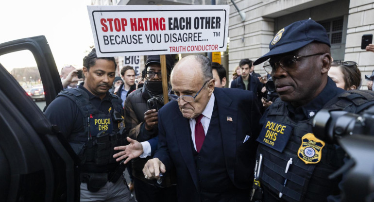 Rudy Giuliani, exabogado de Donald Trump. Foto: EFE.