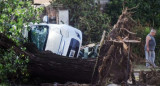 Bahía Blanca después del temporal. Foto: NA.