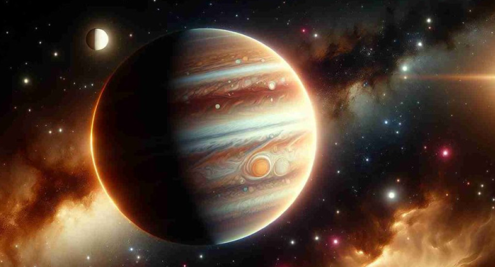 Júpiter cálido. Foto: Twitter/@SergioMartinGu3