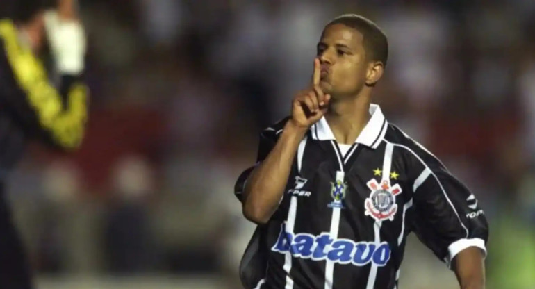 Marcelinho Carioca, exjugador del Corinthians. Foto: EFE
