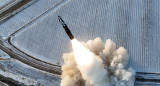 Lanzamiento del Hwasong-18 en Corea del Norte. Foto: Reuters.