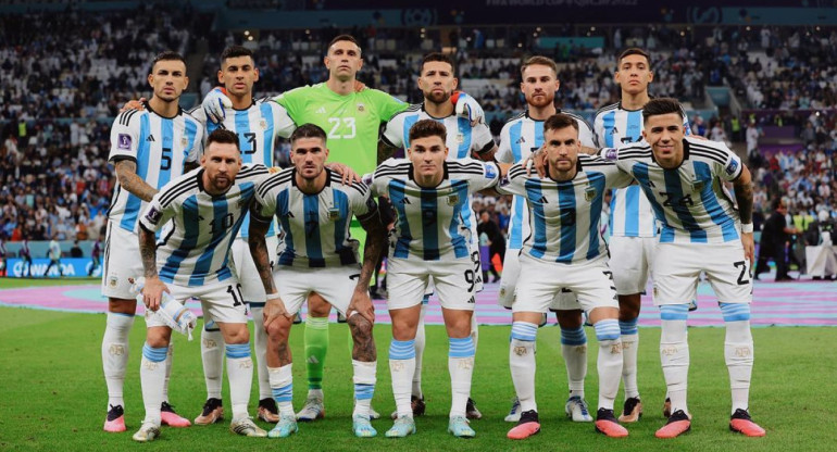 Selección Argentina en Qatar 2022. Foto: Instagram.