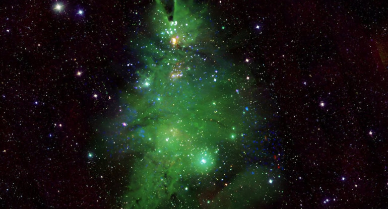 NGC 2264. Foto: NASA.