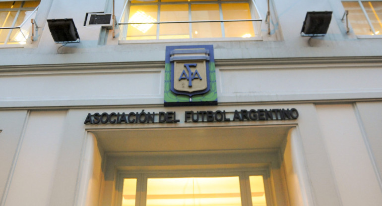 Asociación del Fútbol Argentino. Foto: NA.