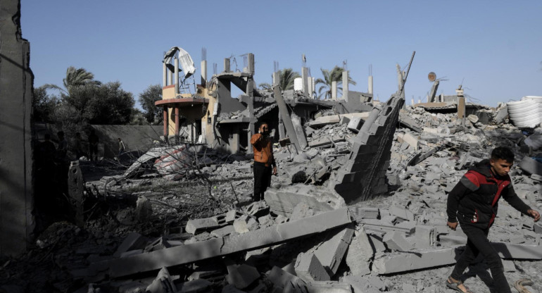 Guerra en Gaza entre Israel y Hamás. Foto: EFE.