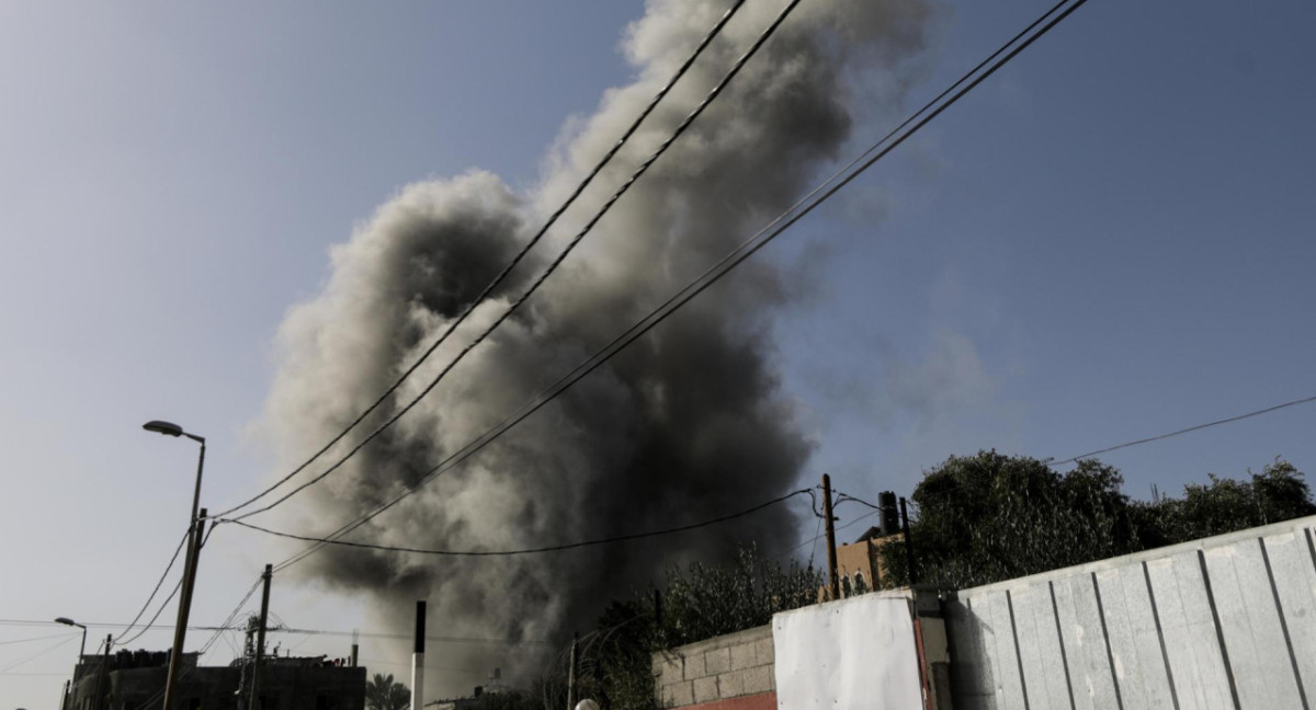 Guerra en Gaza entre Israel y Hamás. Foto: EFE.