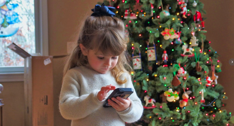 Aplicaciones para que los más chicos conozcan a Papá Noel. Foto: Unsplash