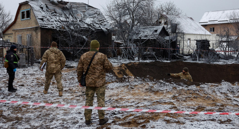 Guerra Rusia-Ucrania: cuatro civiles muertos y nueve heridos tras un bombardeo ruso de Jersón. Foto: Reuters