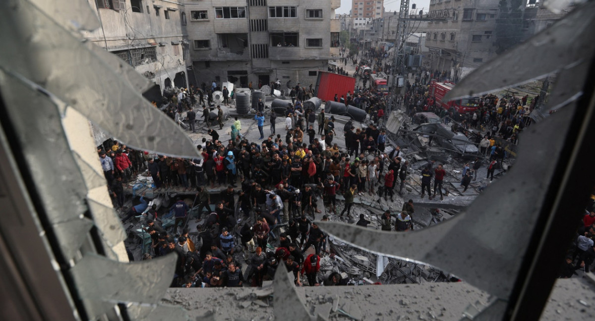 Guerra Israel-Hamás; Franja de Gaza. Foto: Reuters