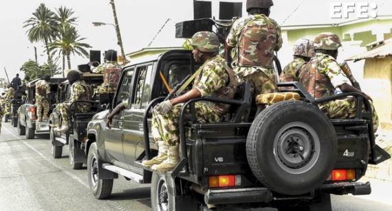 Fuerzas armadas nigerianas. Foto: X/@EFEafrica