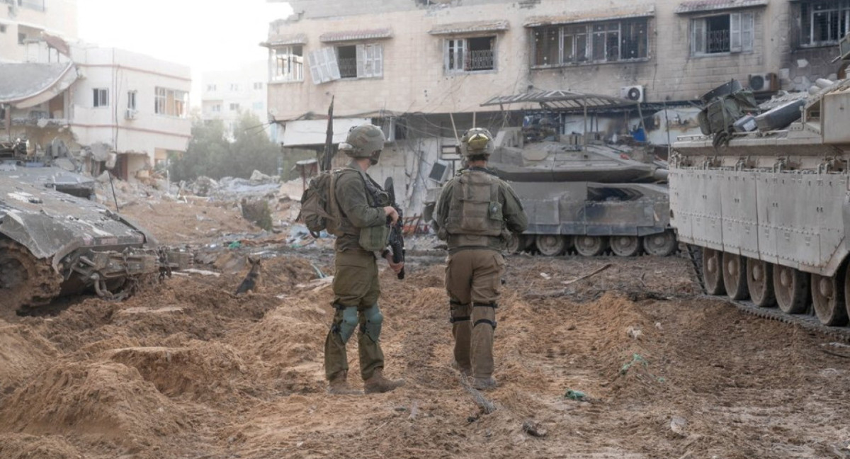 Soldados israelíes en Gaza. Foto: Reuters