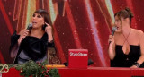 El enfrentamiento entre Pampita y Moria Casán. Foto: América TV.