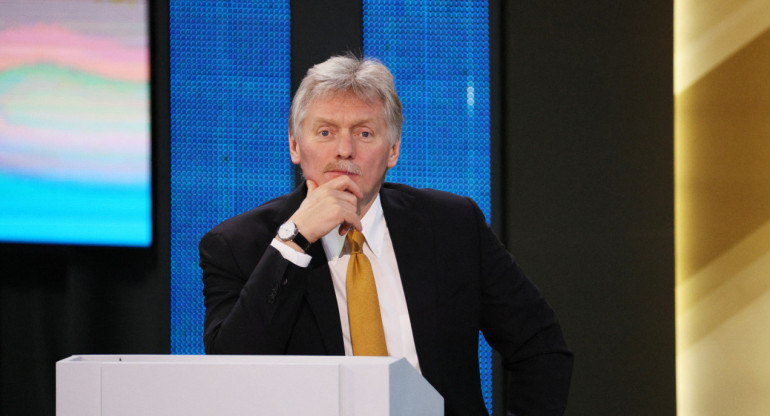 Dmitri Peskov, portavoz de Rusia. Foto: Reuters.