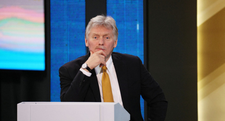 Dmitri Peskov, portavoz de Rusia. Foto: Reuters.
