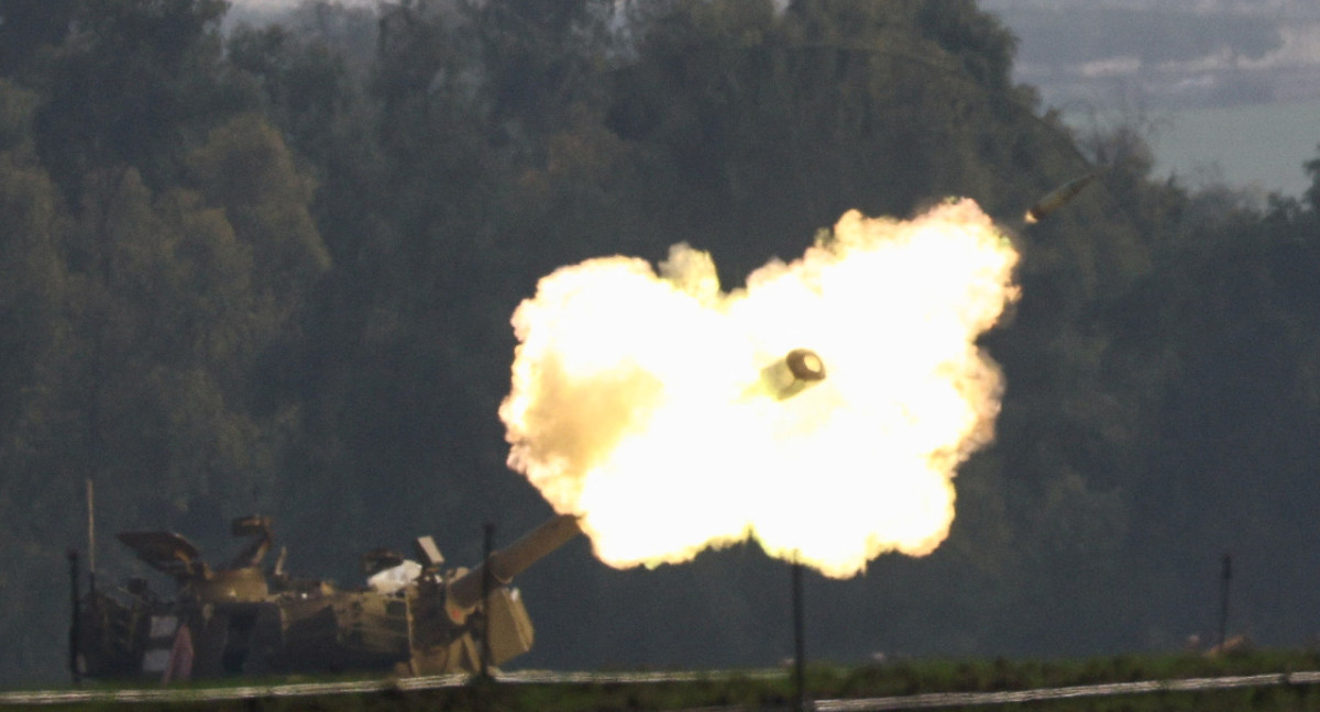 Ofensiva israelí en Gaza. Foto: Reuters.