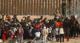 Crisis migratoria; frontera México-EEUU. Foto: Reuters