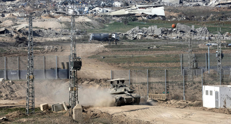 Guerra en Gaza. Foto: EFE