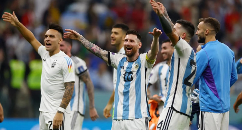 Selección Argentina. Foto: Reuters