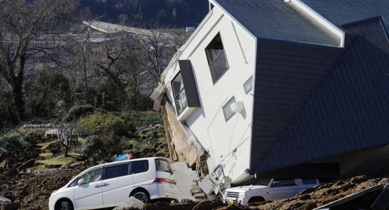 Terremoto en Japón. Foto: EFE.