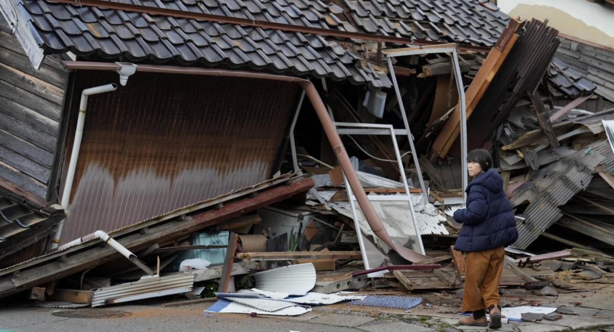 Terremoto en Japón. Foto: Reuters.