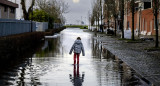 La tormenta Hank llegó a Países Bajos. Foto: EFE.