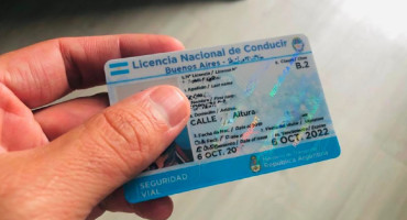 Licencia de conducir. Foto: NA.